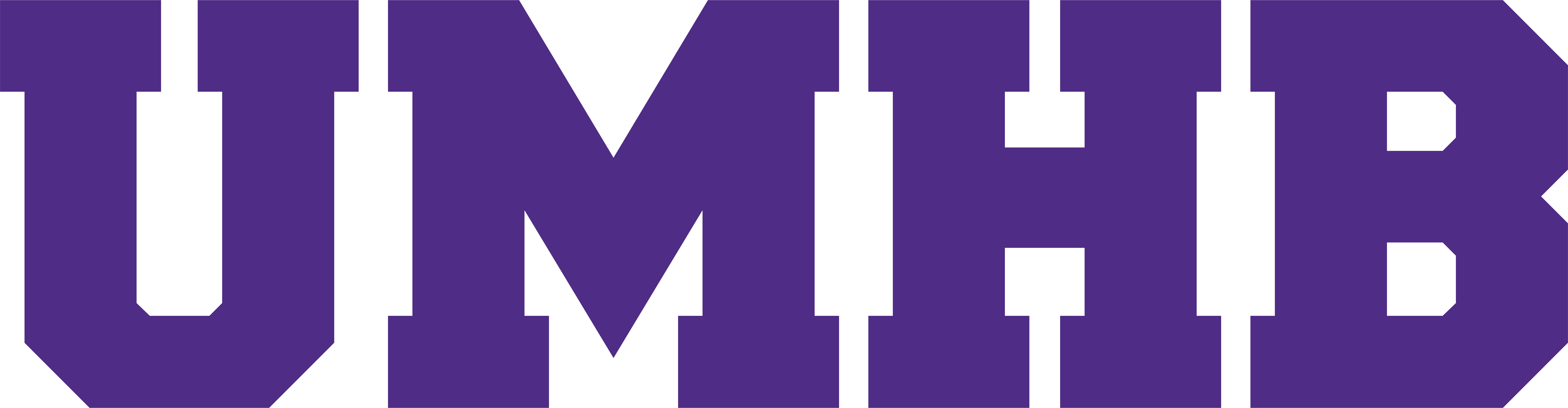 Secondary UMHB logo - color purple